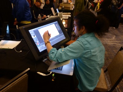Anthony Eduresse : Don Perro's student animating Lilo.