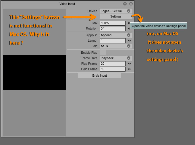 Settings button is non-functional in Mac OS.jpg